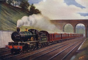 Cornish Riviera Express, London til Plymouth (225 34 miles) uten mellomstopp, Great Western Railway av English School